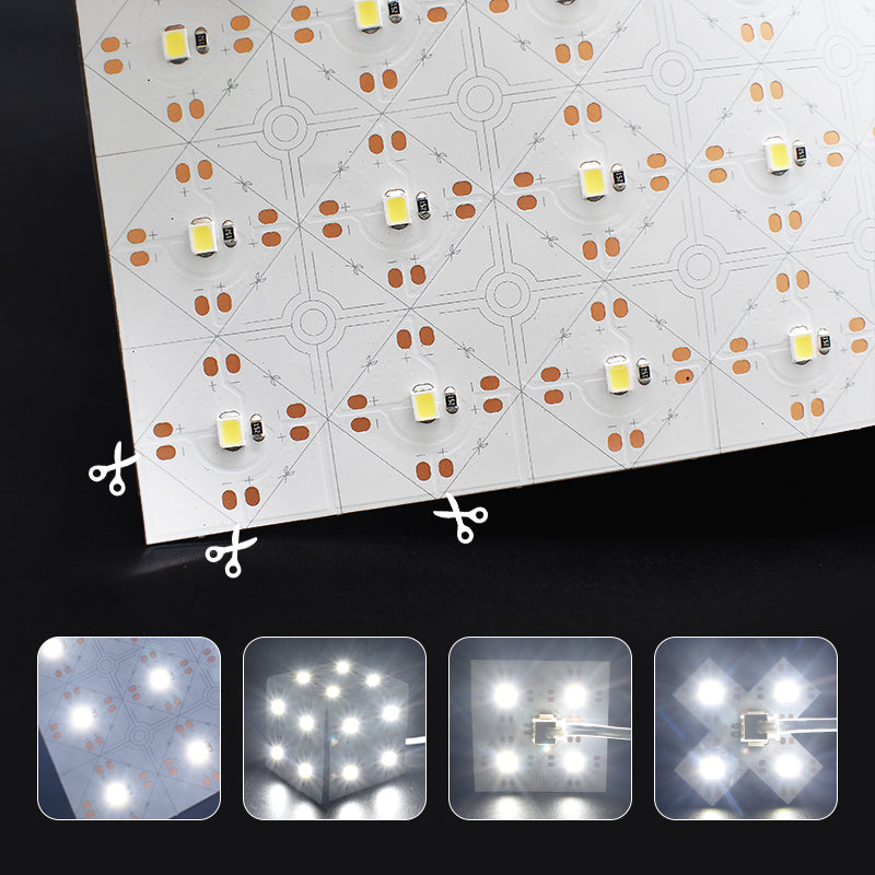 4 Pack LED Backlight Sheet Flexible & cuttable 28W 6000K White Color 1 ...