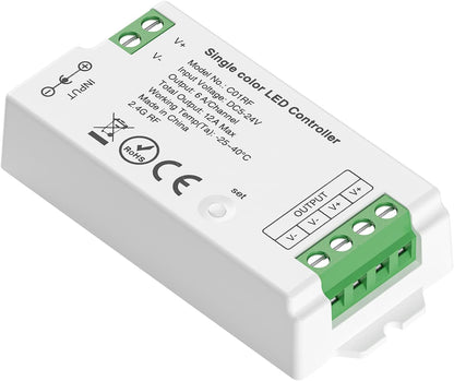 Single Color LED Controller BTF-C01W (Can connect up to 8 sheets per) (Remote Included)