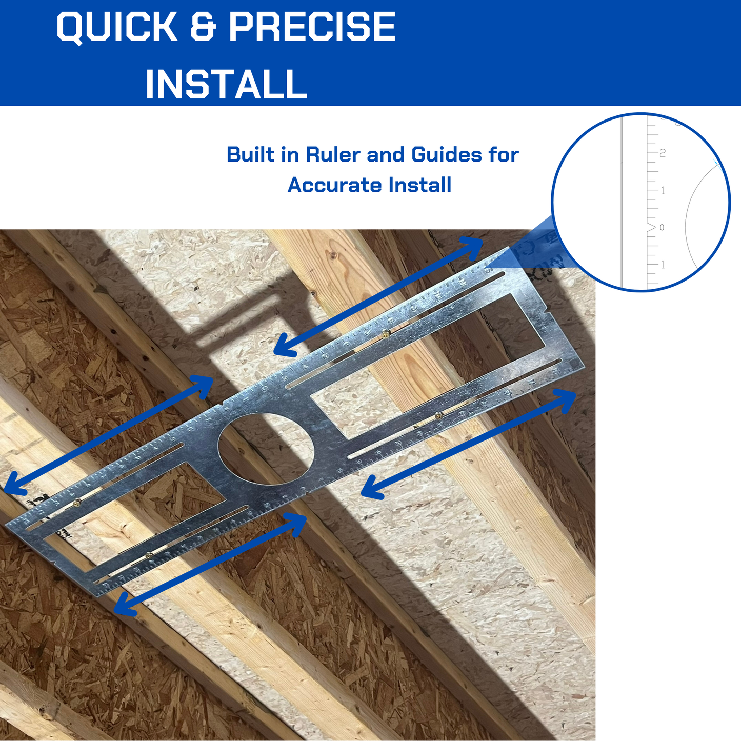 4 INCH 24 Pack New Construction Mounting Plate with Symmetric Round Hole